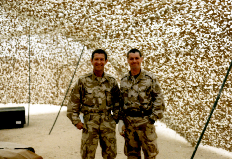 Phil Norbury & Moi!! Kuwait 1991